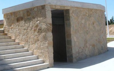 colocacion piedra parking choupana