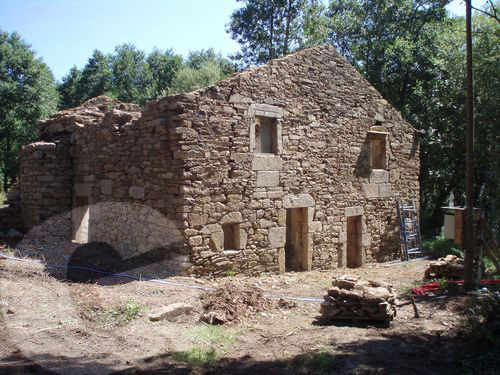 rehabilitación antiguo molino de piedra