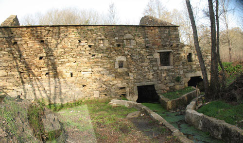 restauración de molino de piedra